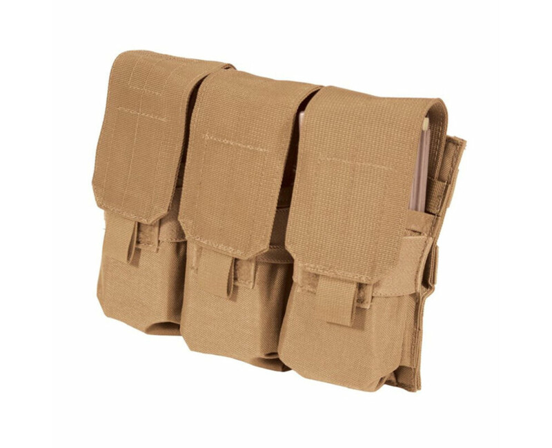 Zásobníkový panel Blackhawk! STRIKE M4/M16 Triple Mag Pch Holds 6 , Coyote Tan