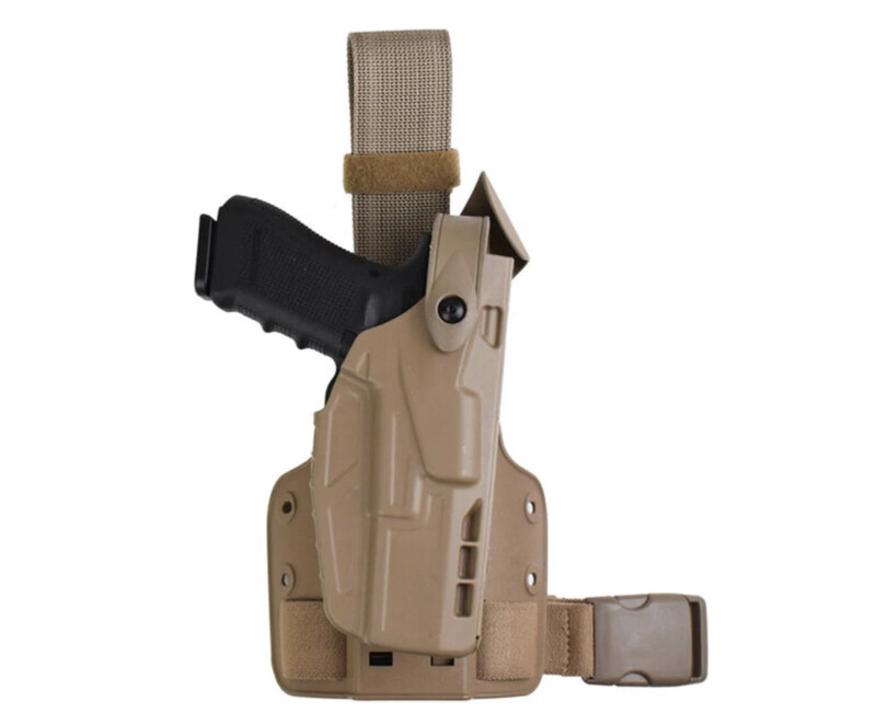 Opaskové pouzdro 7304 7TS™ ALS®/SLS Mid-Ride, Level III, RH P-10 C, černé (2'', STX)