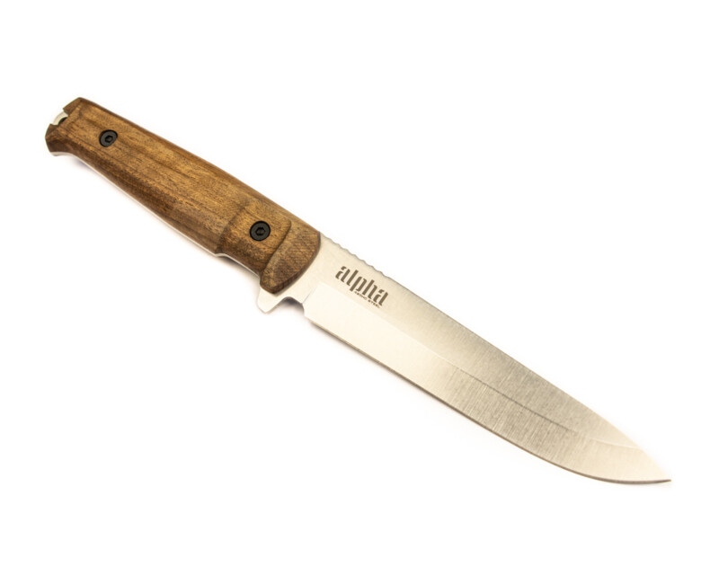 Pevný nůž KIZLYAR SUPREME® Alpha 420HC Walnut