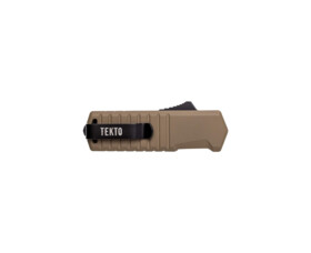 Vystřelovací nůž Tekto Knives Badger Mini, Desert