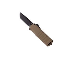 Vystřelovací nůž Tekto Knives Badger Mini, Desert