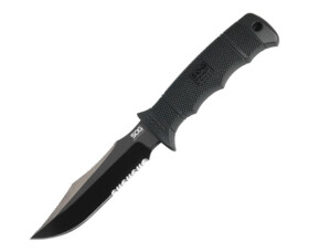 Pevný nůž SOG Seal Pup Elite, kombinované ostří