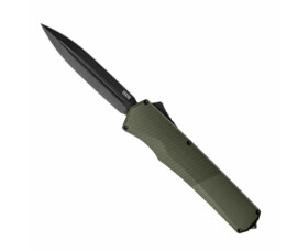 Vystřelovací nůž Tekto Knives A5 Spry Spear Point, zelený