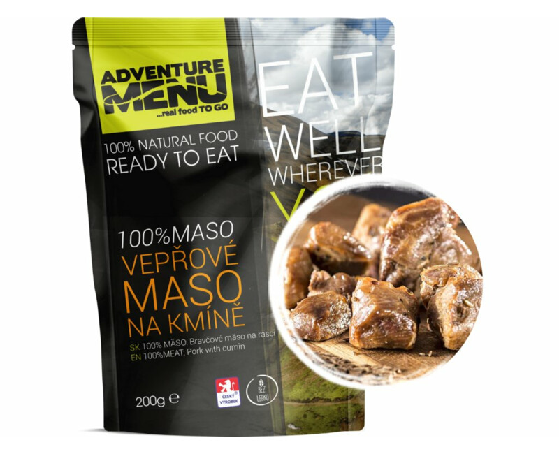 Vepřové maso na kmíně Adventure Menu