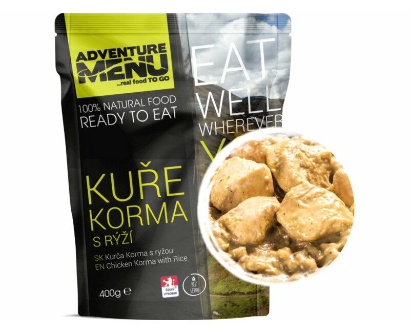 Kuře Korma s rýží Adventure Menu
