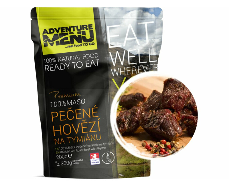 Pečené hovězí na tymiánu Adventure Menu