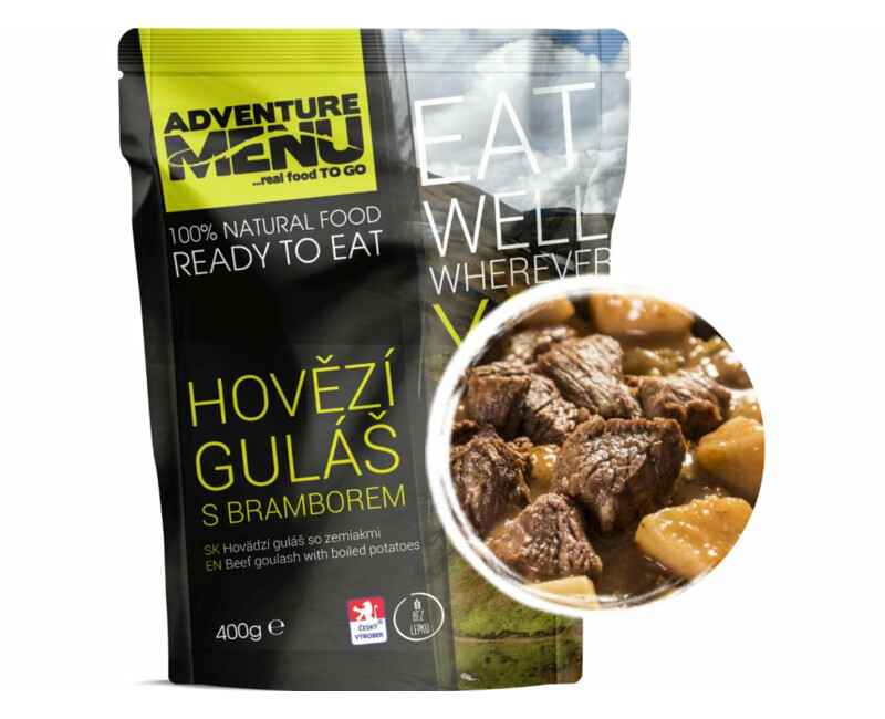 Hovězí guláš s bramborem Adventure Menu