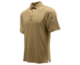 Triko TRU-SPEC Men's Short Sleeve Eco Tec Polo, tan - pískové