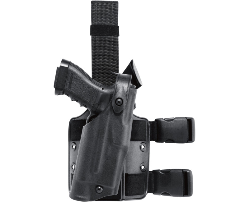 Stehenní pouzdro Safariland 6304 ALS®/SLS pro Glock 20/21 se svítilnou, pravostranné, OD Green - zelené
