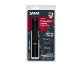 Obranný sprej SABRE se svítilnou hliníkový 2-in-1
