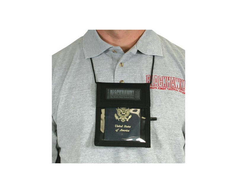 ID kapsa BLACKHAWK! na krk - Neck ID badge/pen holder