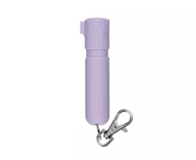 Obranný sprej SABRE Mighty Discreet, UV marker, spona na klíče, levandulový