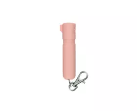 Obranný sprej SABRE Mighty Discreet, UV marker, spona na klíče, pastelově růžový